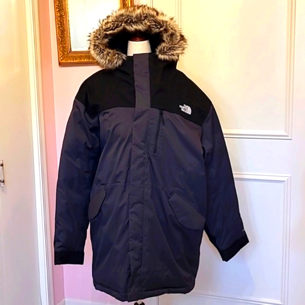 THE NORTH FACE grey McMurdo parka - Picture 4 of 11